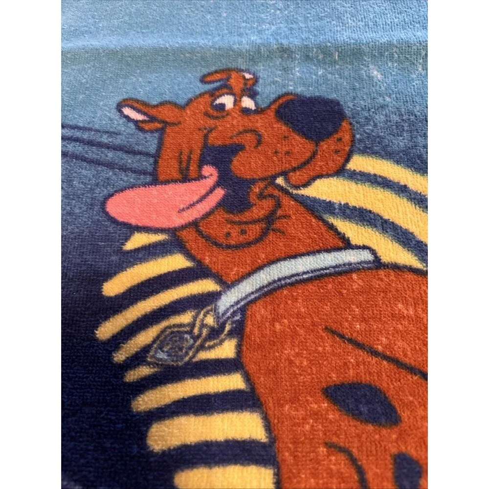 Scooby-Doo Beach Bath Towel Vintage 21.5